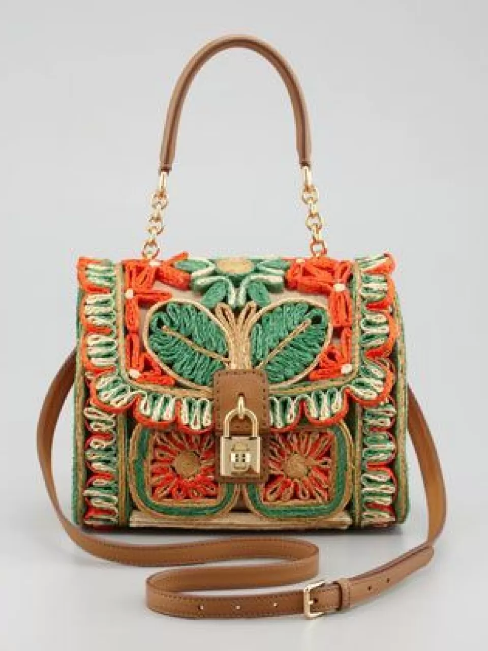 Kelebek Motifli Çanta