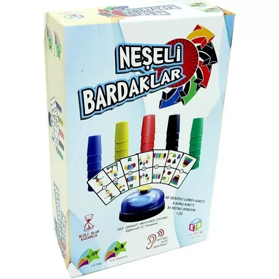 Neşeli Bardaklar Kutu Oyunu 1