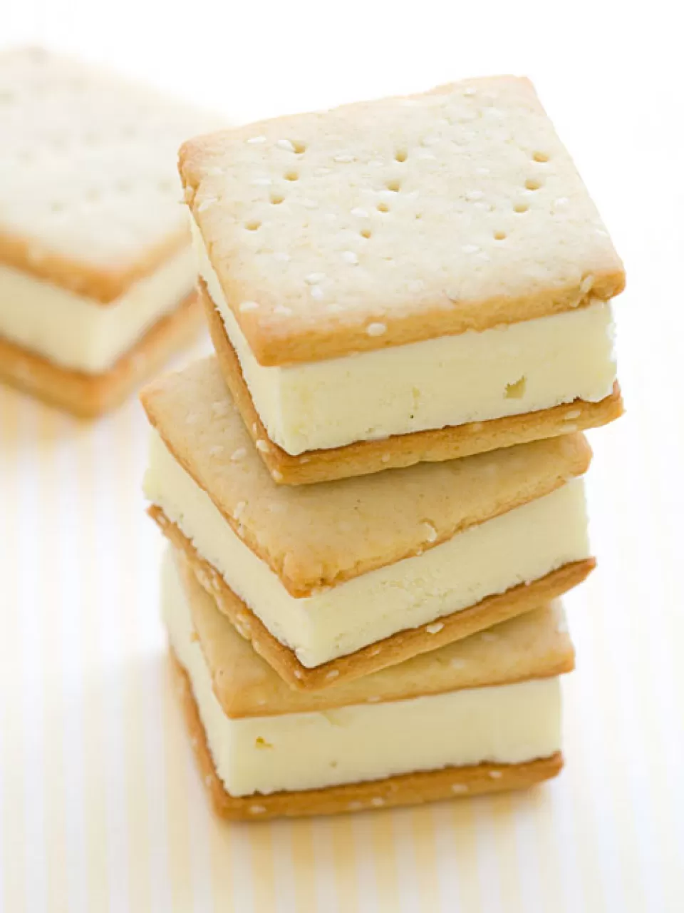 Limonlu Dondurma Sandviçleri