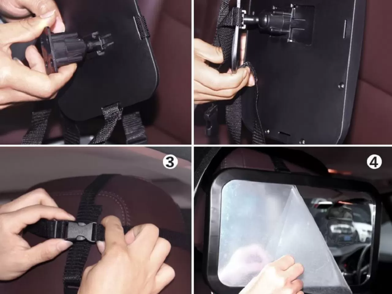 Araba Ön Koltuğa Takılan Bebek Aynası