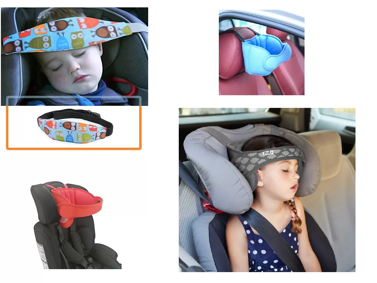 Araba Çocuk Uyku Kafa Bandı