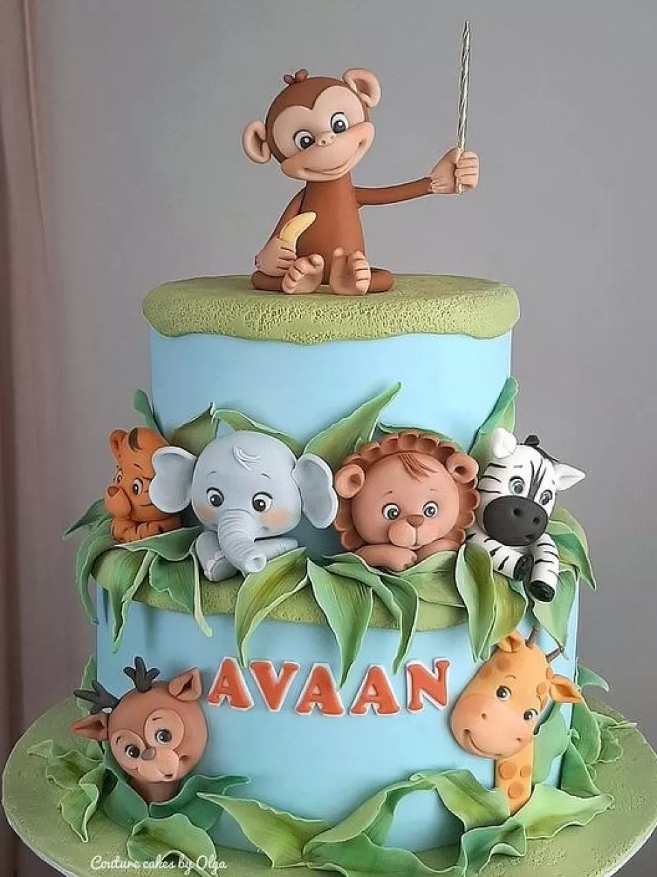 Maymun Erkek Baby Shower Pasta