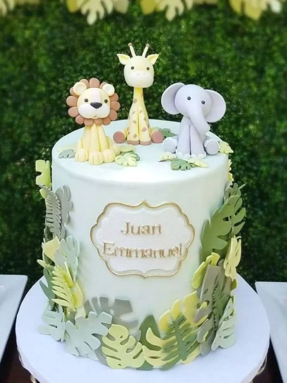 Safari Erkek Baby Shower Pasta
