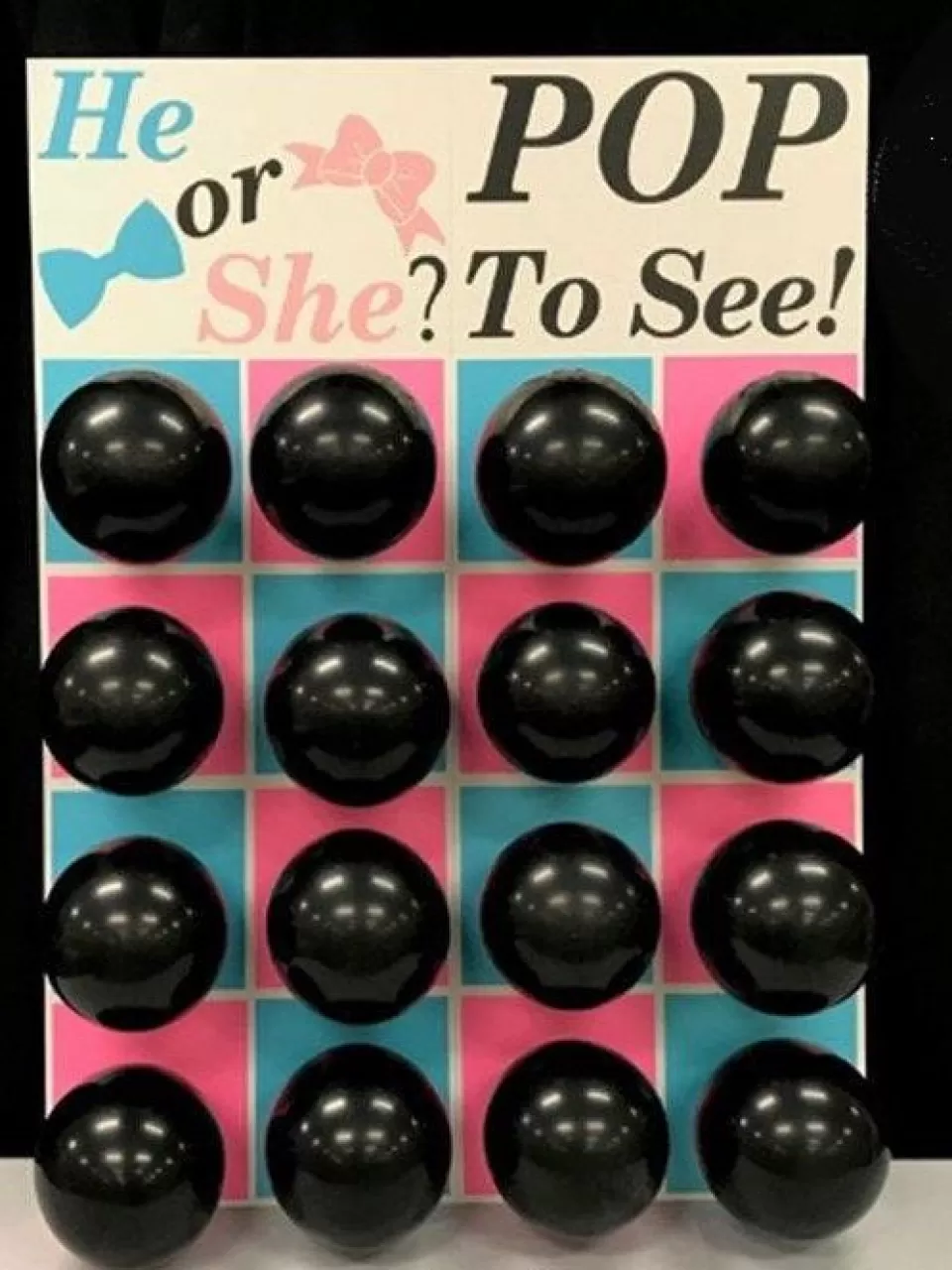 Cinsiyet Öğrenme Fikirleri Balon Dart Patlatma