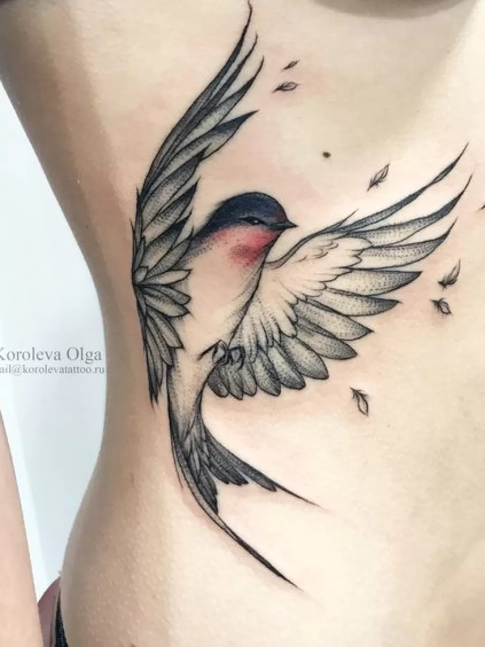 Kuş Dövmesi Tasarımı 40