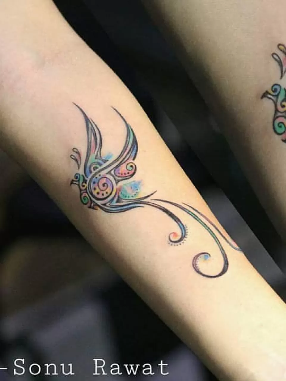 Kuş Dövmesi Tasarımı 50