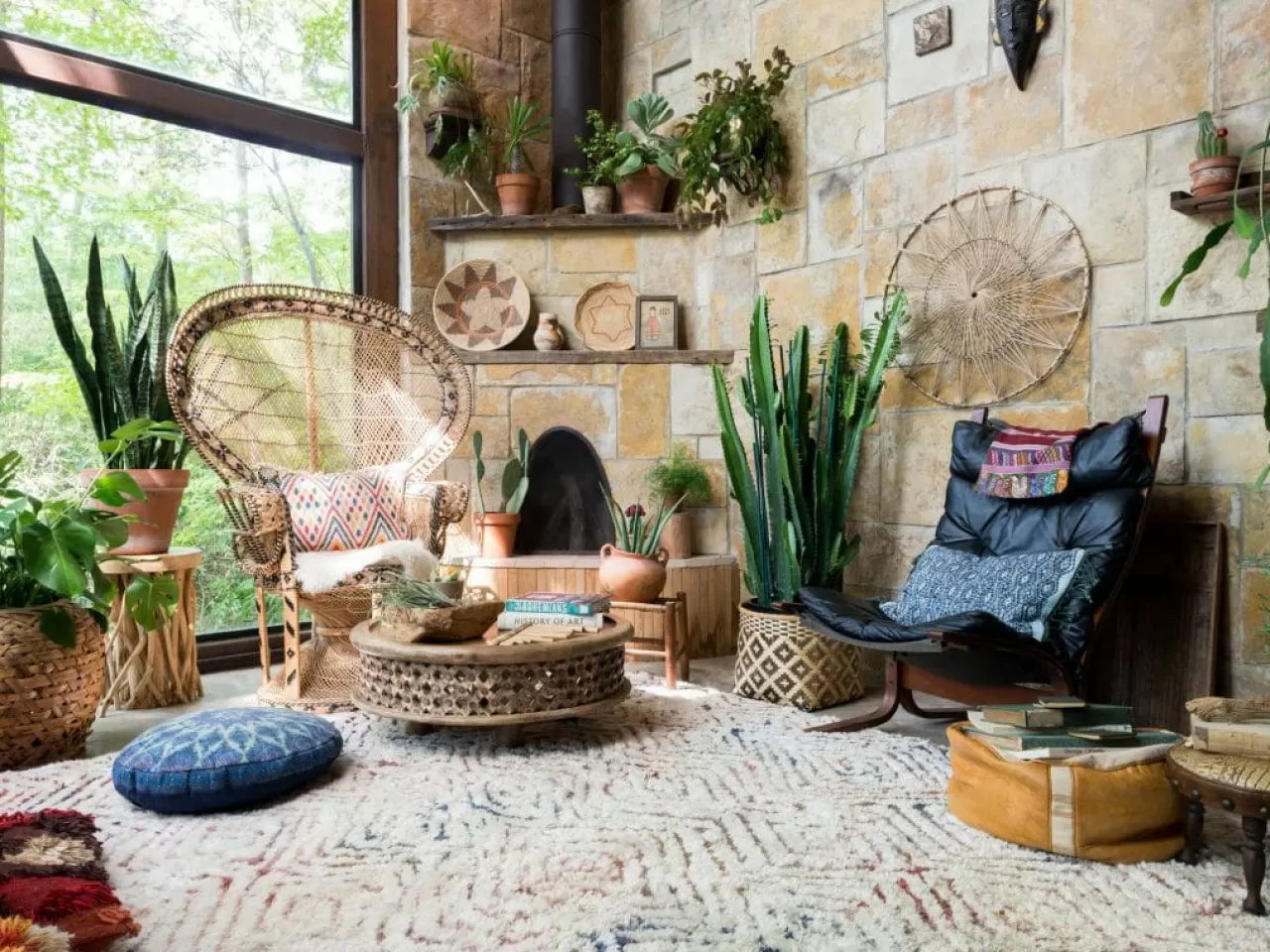 Boho Salonda Rahatlık