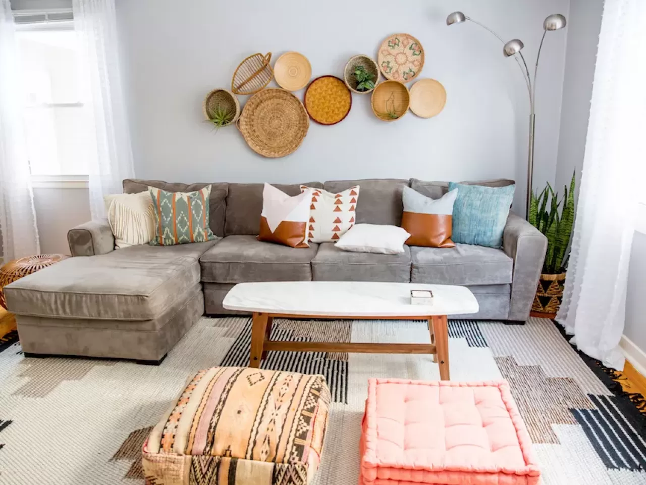 Boho Salonda Küresel Vurgular