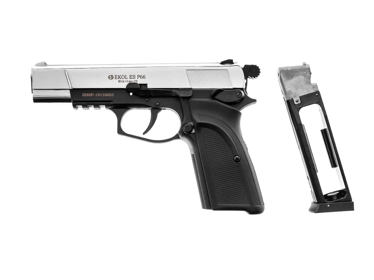 ekol es66 parlak beyaz havalı tabanca