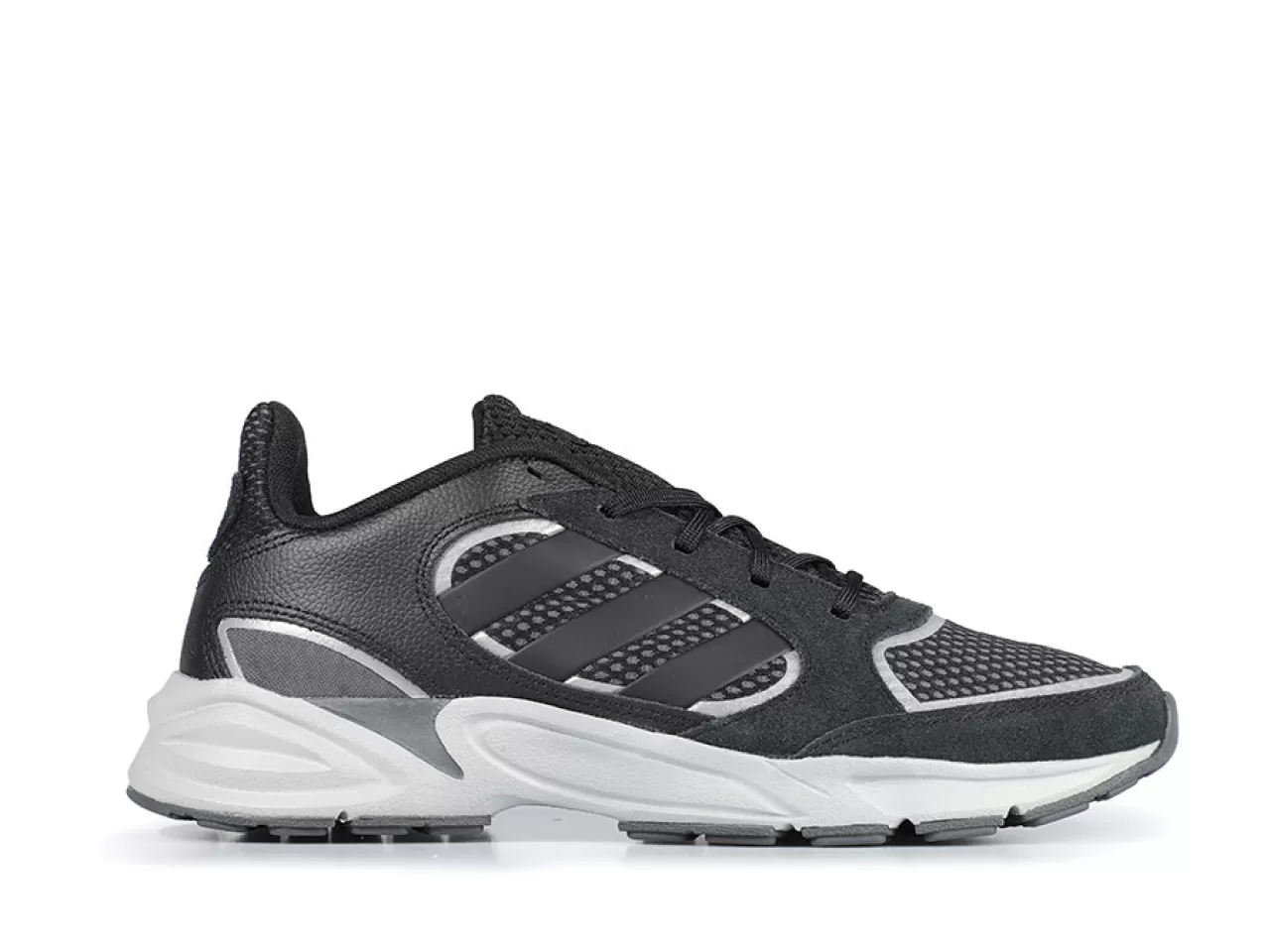 Erkek Siyah Koşu Ayakkabısı 90s Valasion, Adidas