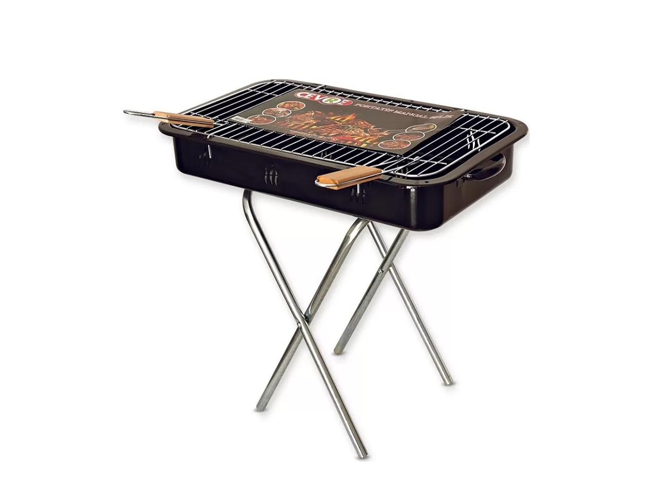 Çevre Portatif Barbekü Mangal Telli