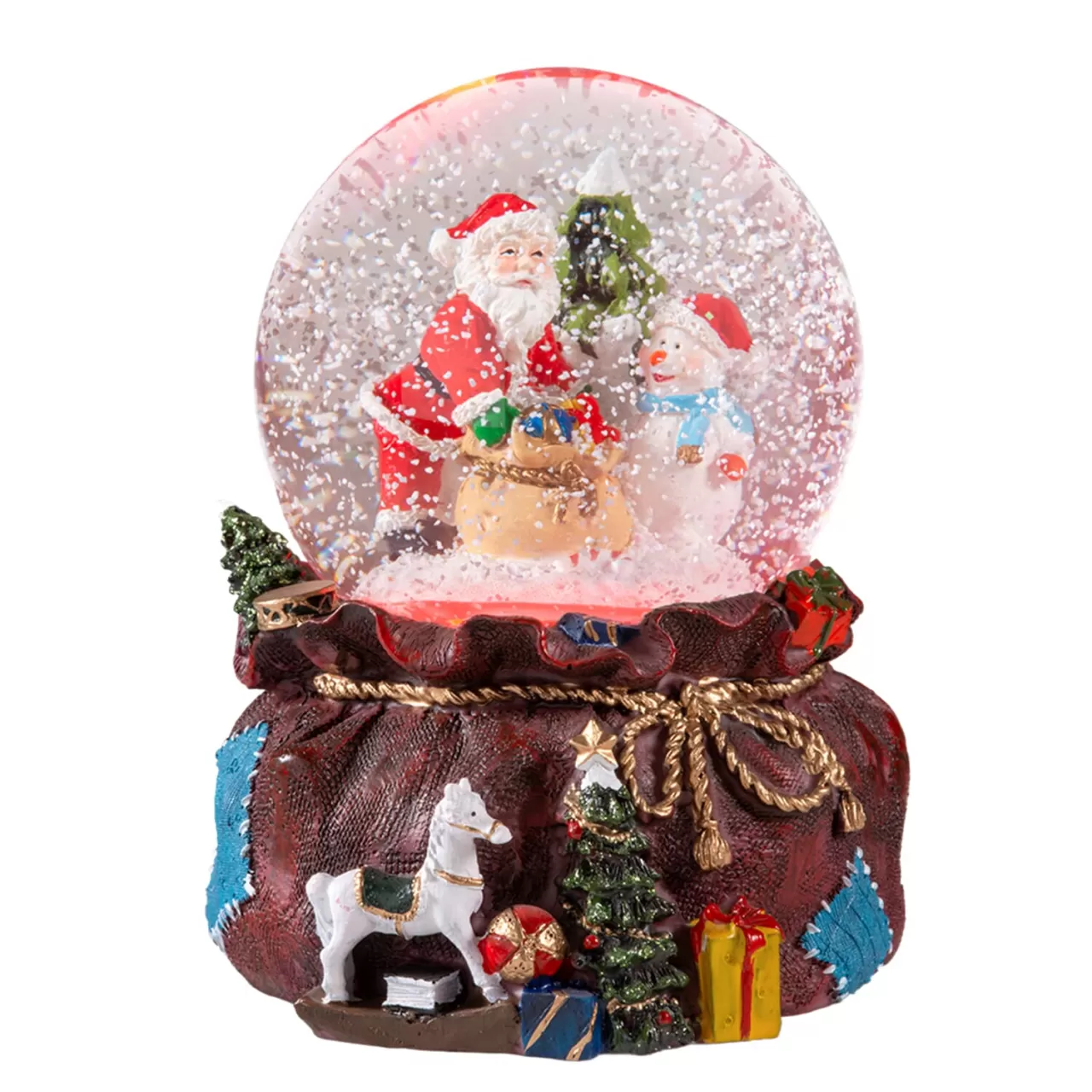 Yılbaşı Temalı Kar Küresi