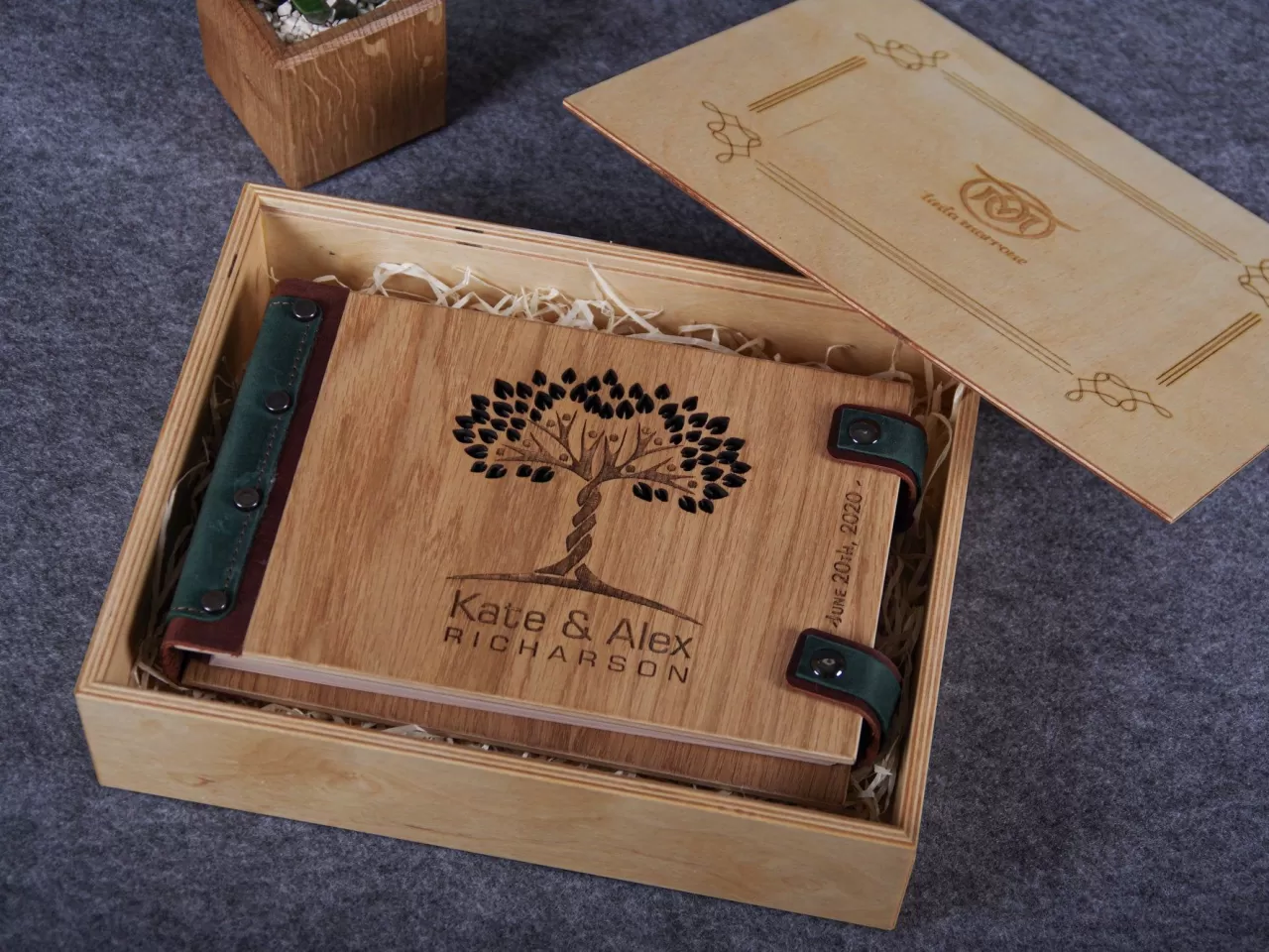 Ahşap Fotoğraf Albümü