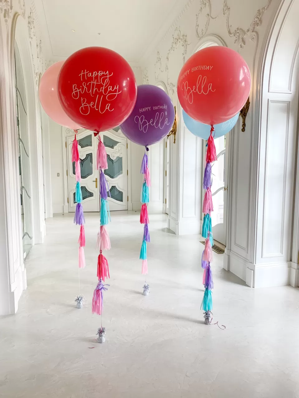 Romantik Notlar Yazılı Uçan Balonlar