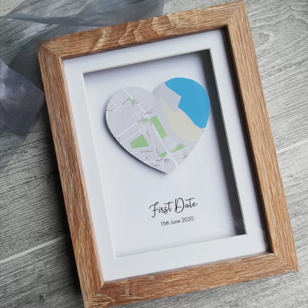 Yaşadığınız Şehirleri Birleştirdiğiniz Kalpli Tablo