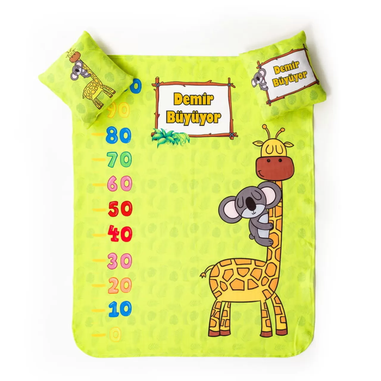 Boy Ölçümlü Konseptli Battaniyesi Seti