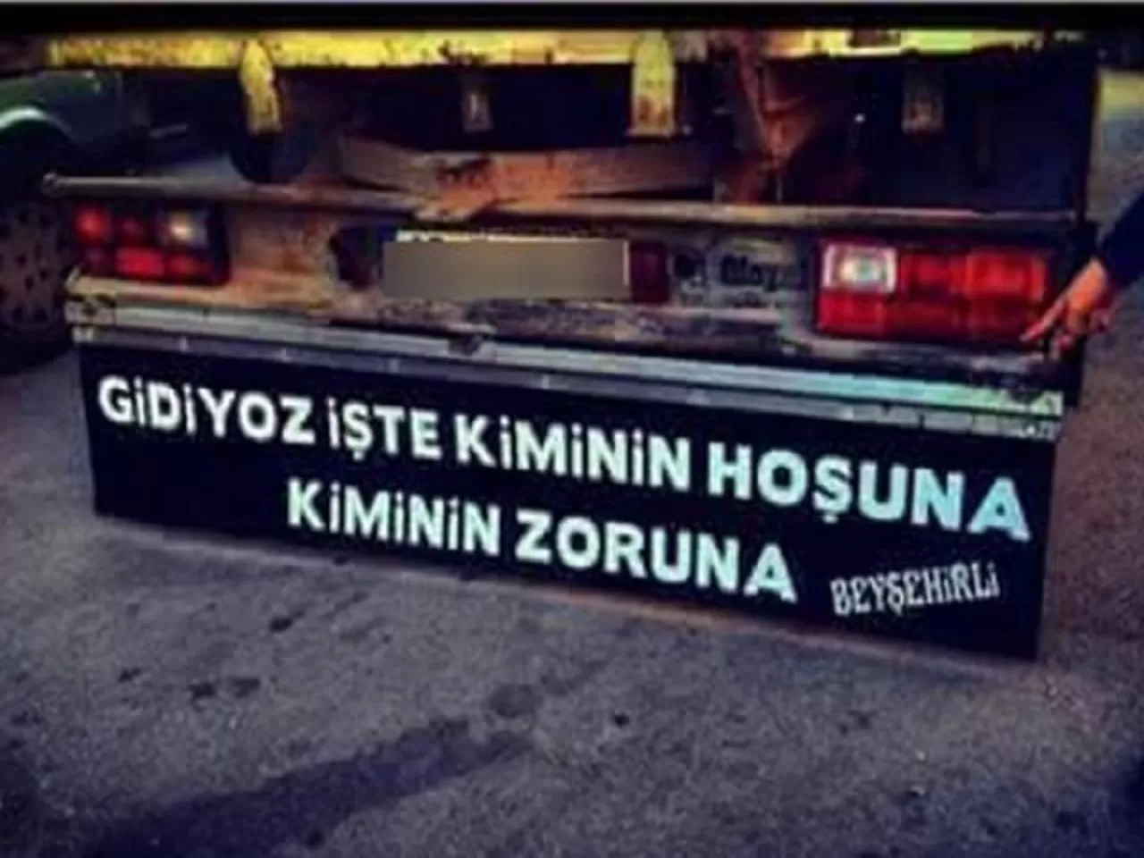 kamyon arkası yazılar 11