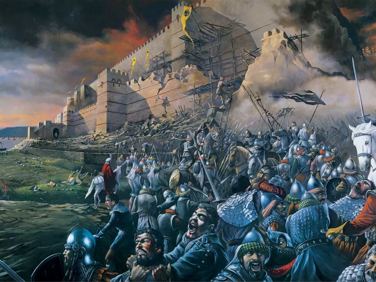 “Savaş herkesle, barış ancak onurlu kişilerle yapılır.”