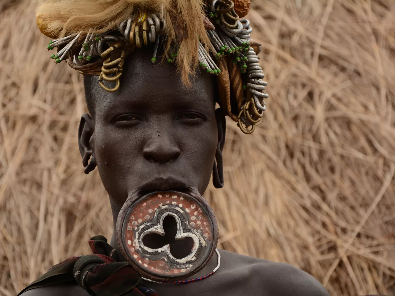 Dudaklara Yerleştirilen Tabaklar