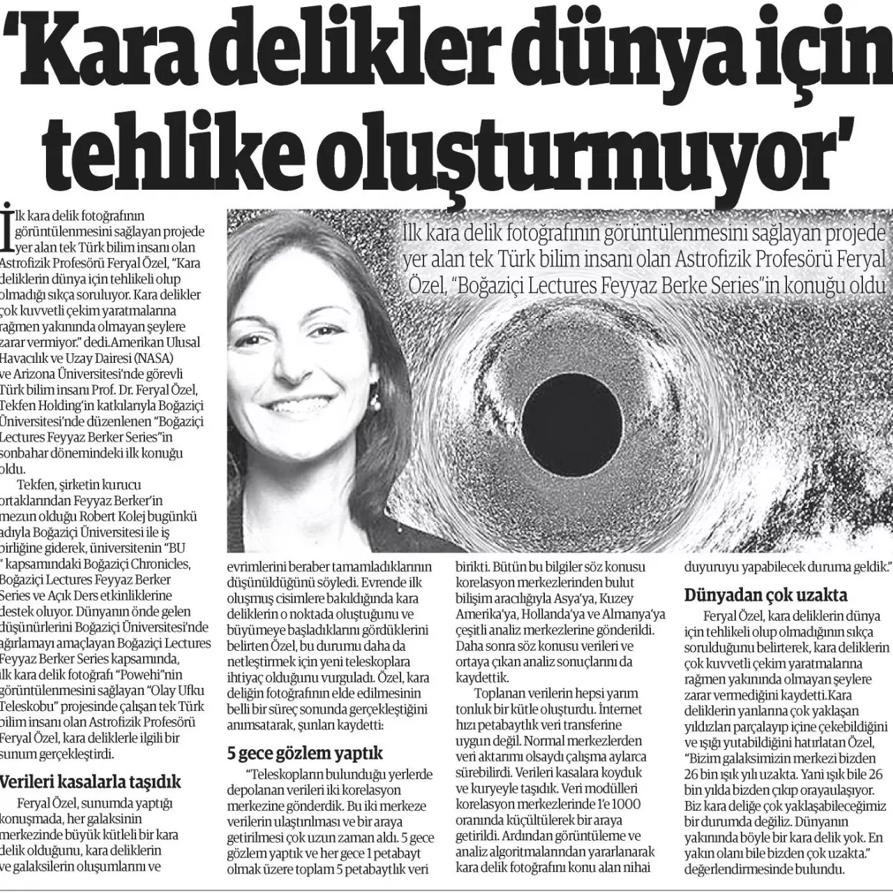 Prof. Dr. Feryal Özel