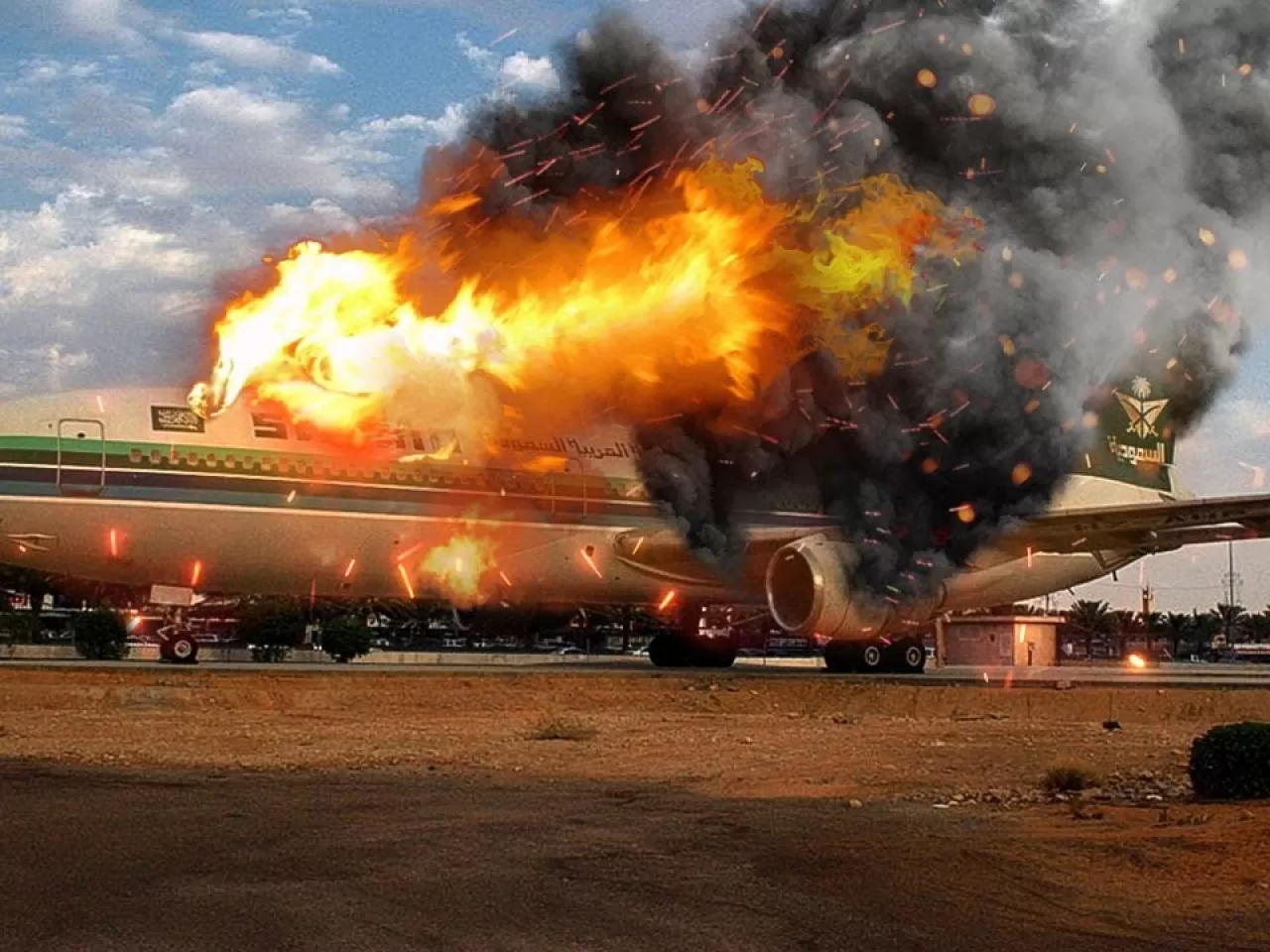 Suudi Arabistan Havayolları - 163 Sefer Sayılı Uçuş Kazası