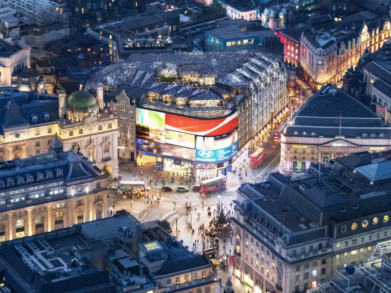 Piccadily Meydanı: Işıkları Hiç Sönmeyen Meydan