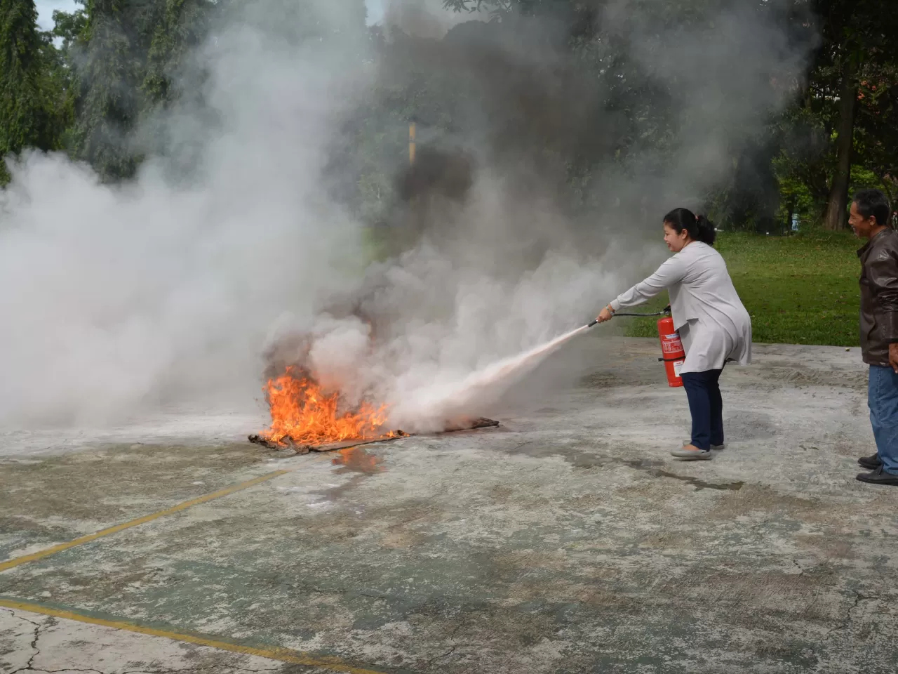 Yanıcı Maddeyi Parçalara Dağıtmak