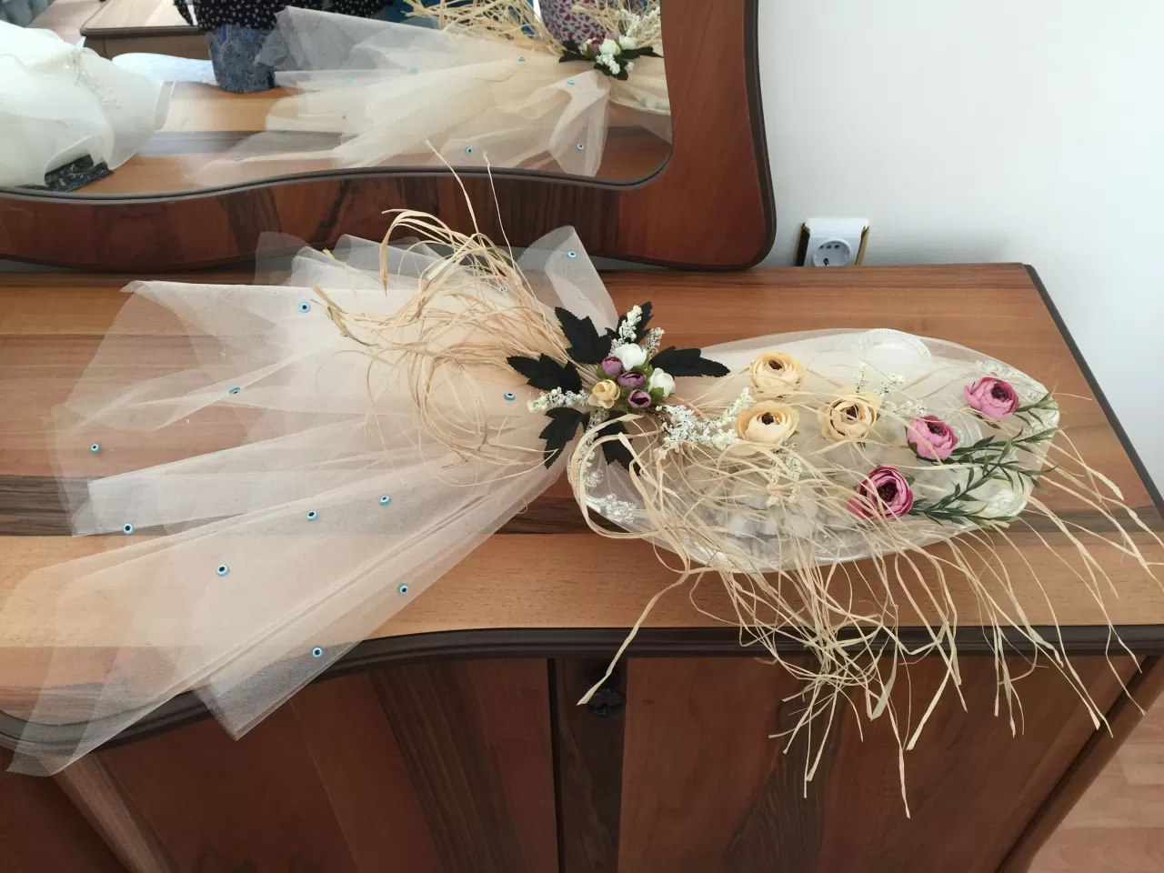 Çiçek Buketi Nişan Çikolatası