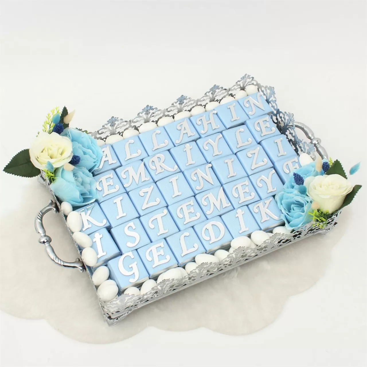 Kız İsteme Yazılı Nişan Çikolatası