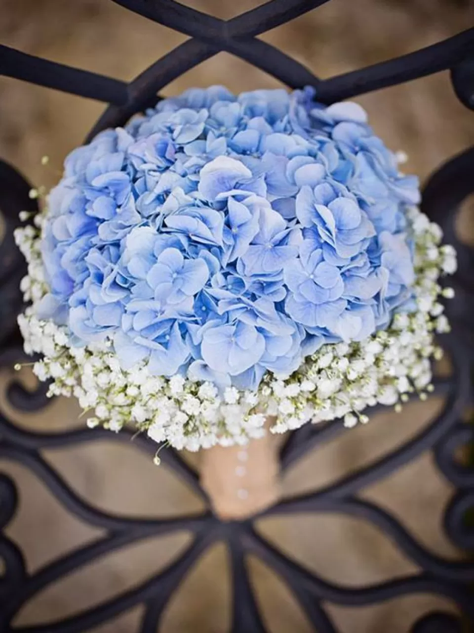 Açık Mor Beyaz Gelin Buketi