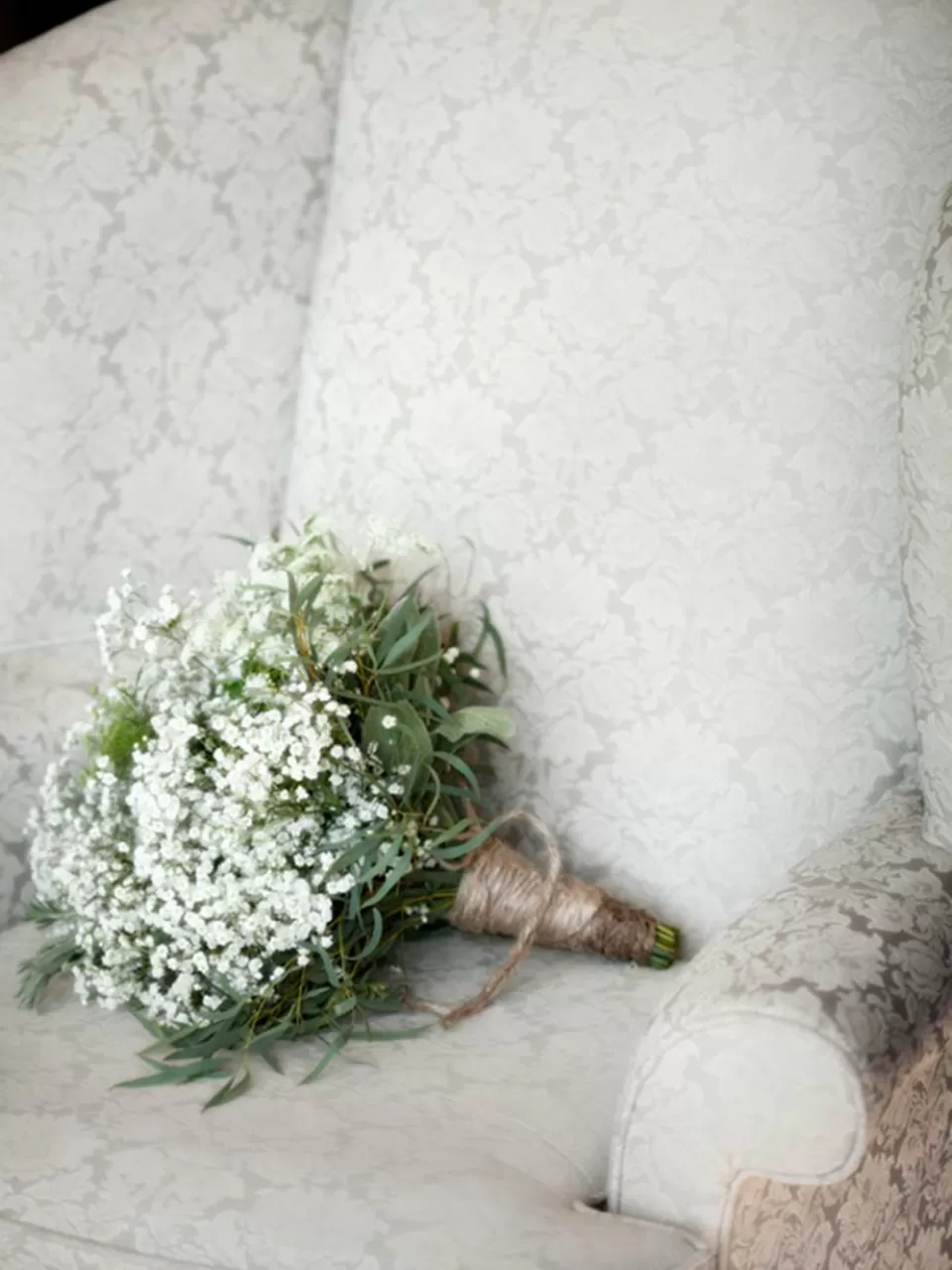 Küçük Beyaz Gelin Buketi