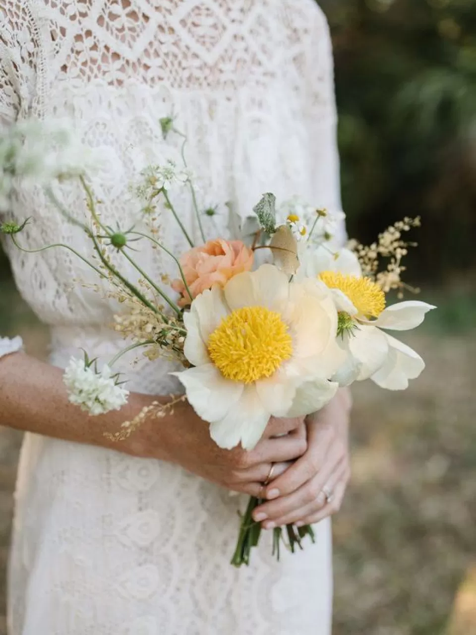 Papatyalı Gelin Buketi