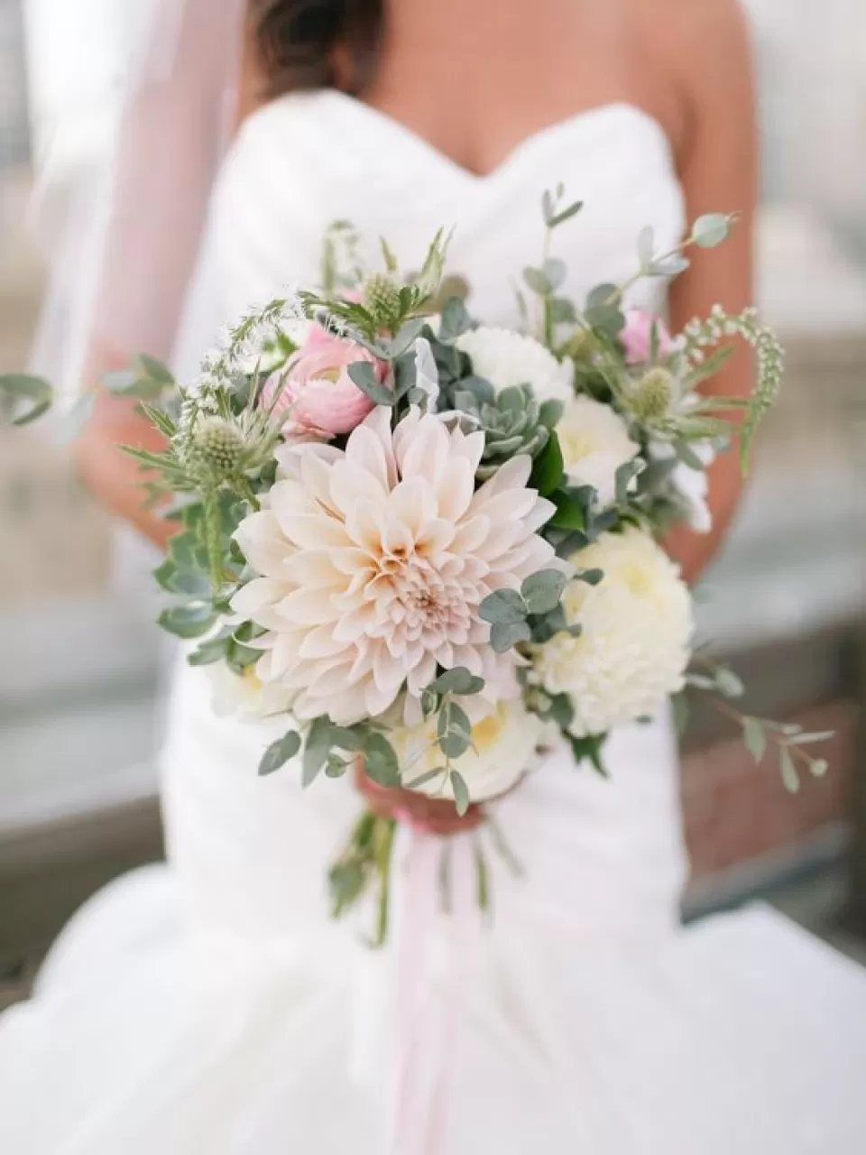Soft Renkli Gelin Buketi