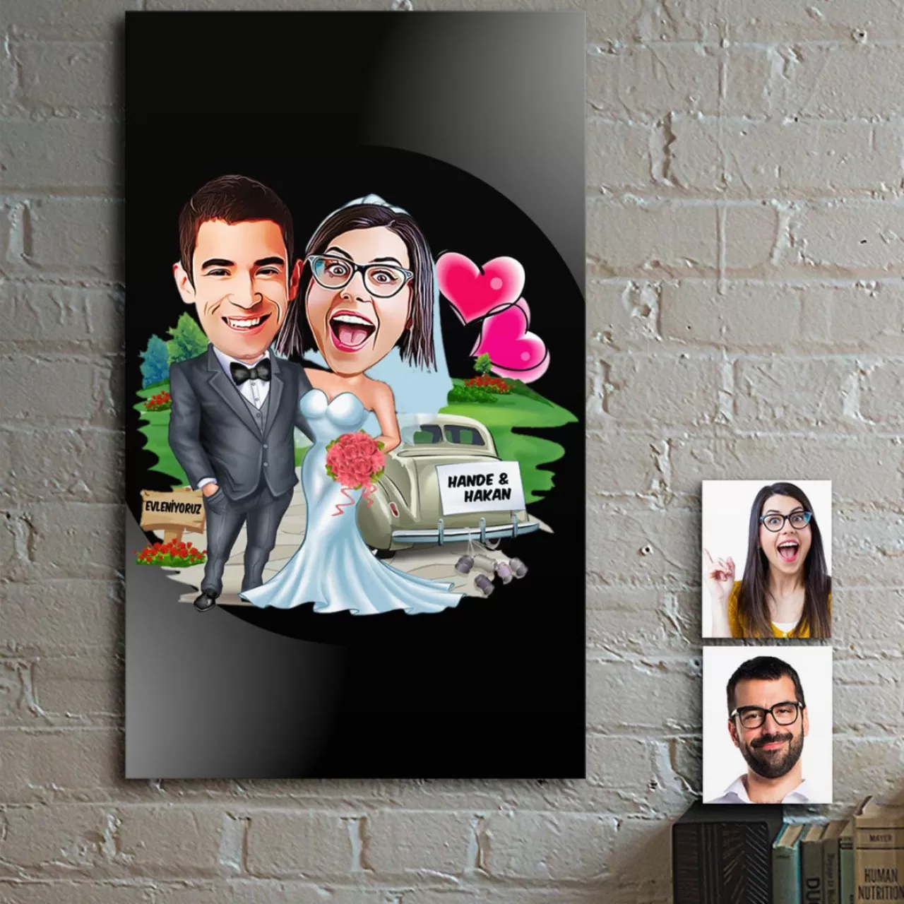 Kişiye Özel Karikatür Tablo