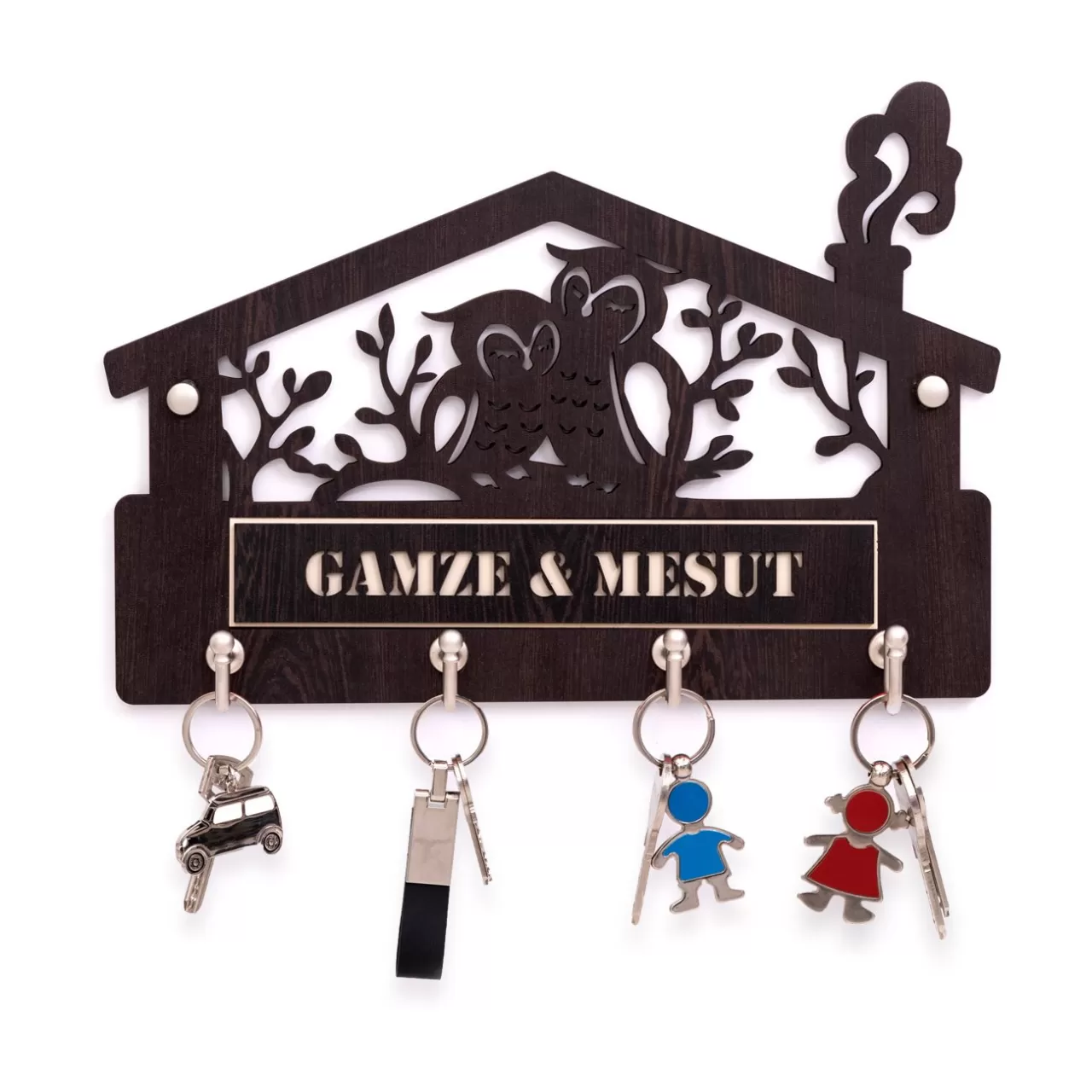 Kişiye Özel Anahtar Askısı