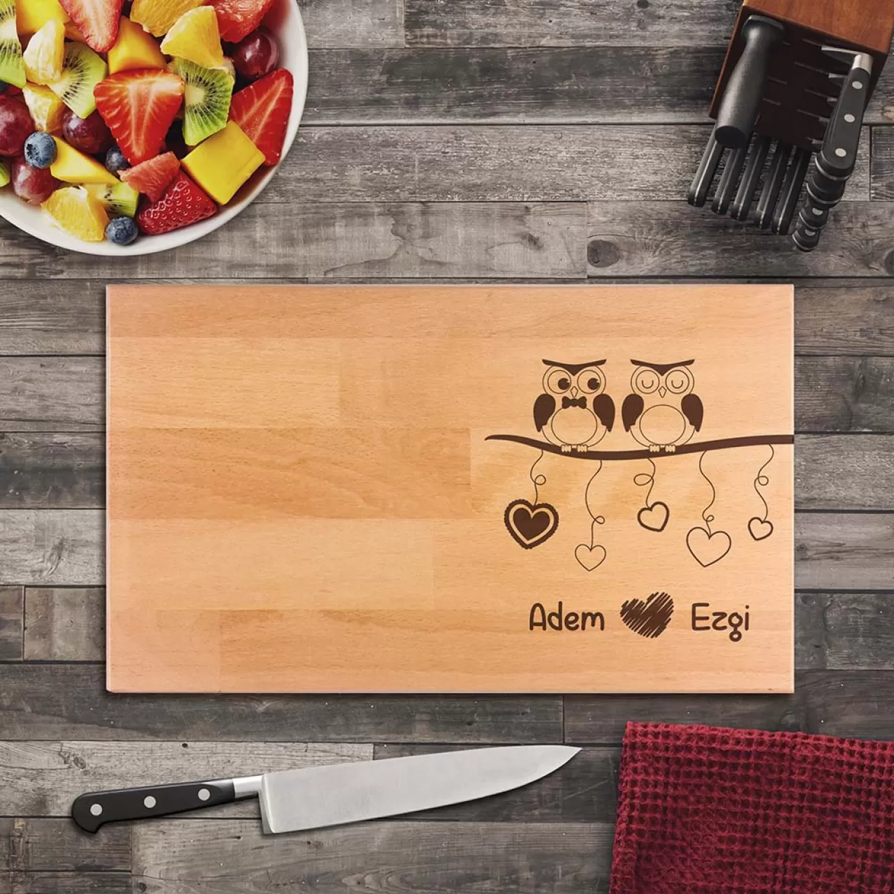 Kişiye Özel Kesme Tahtası