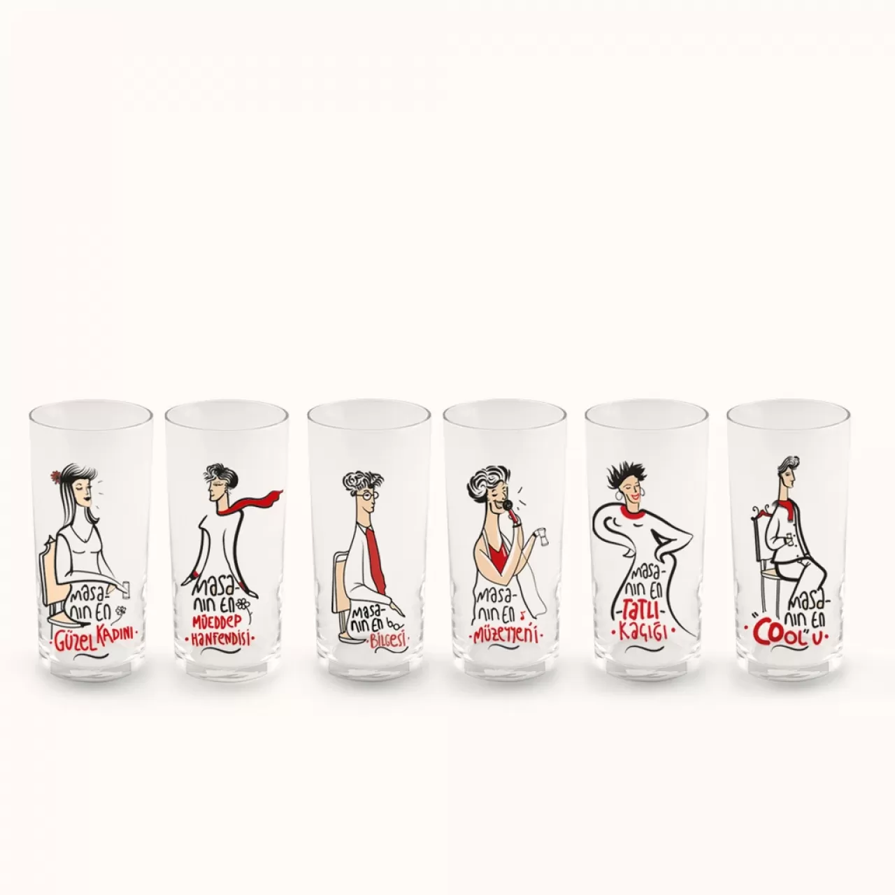 Rakı - Şarap Kadeh Seti