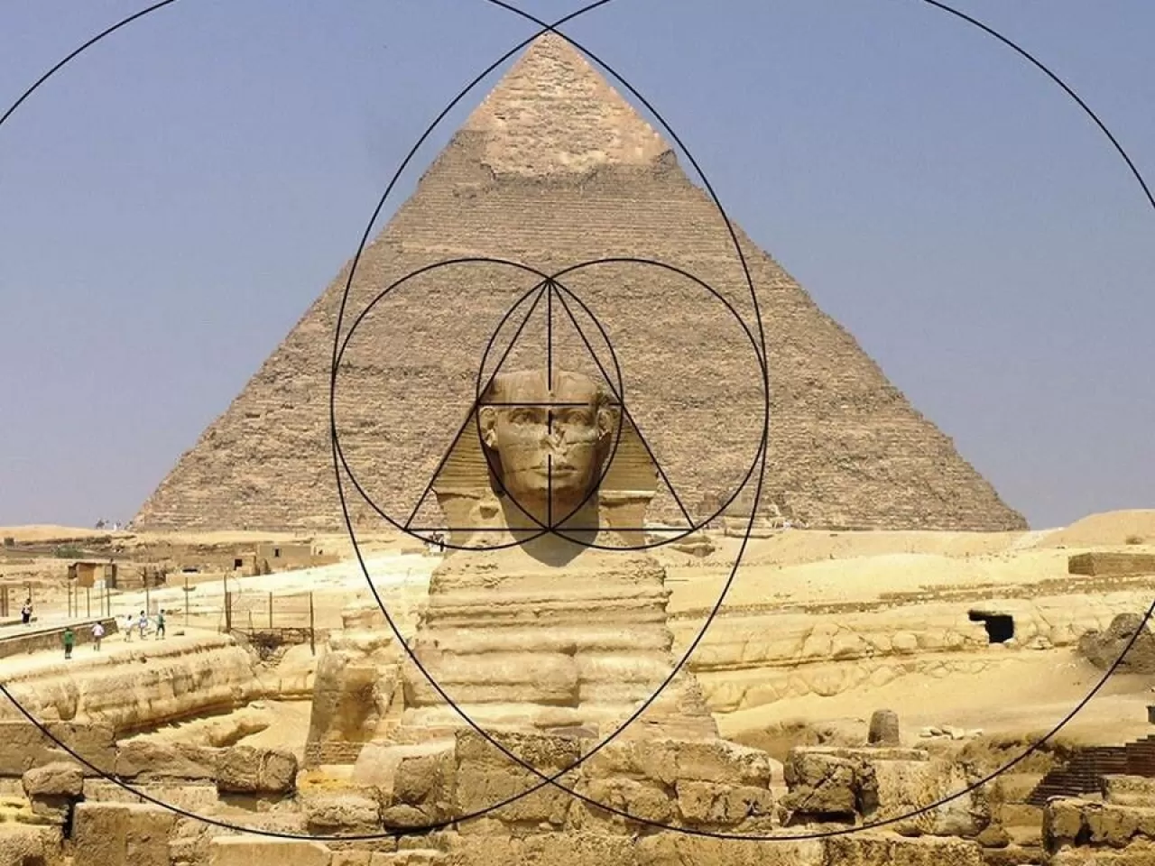 mısır piramitleri geometrik planlama