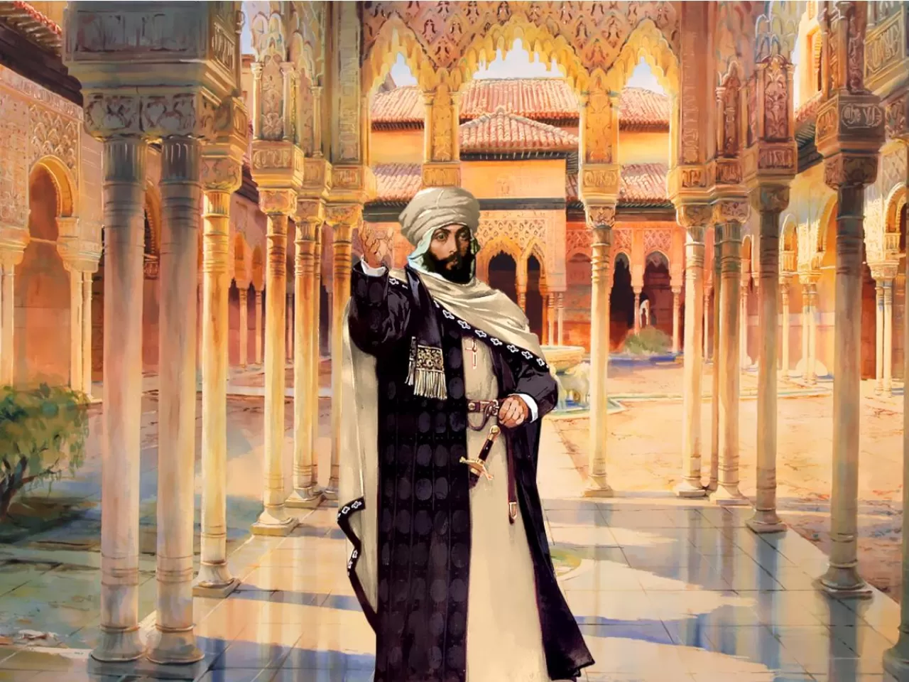 Эмир арабский халифат картина