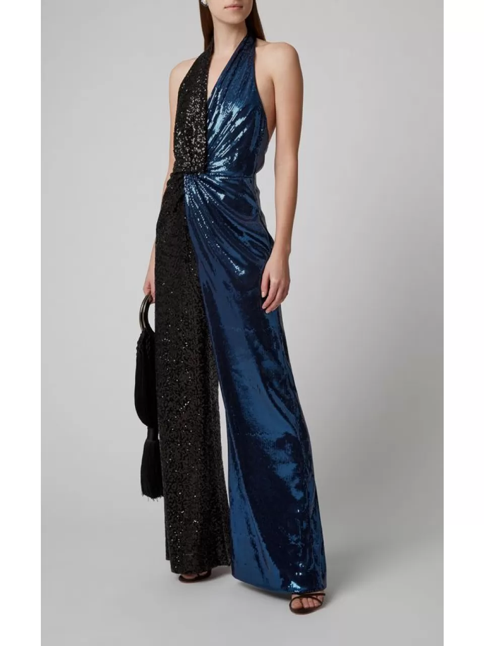 Mavi, Siyah Abiye Tulum