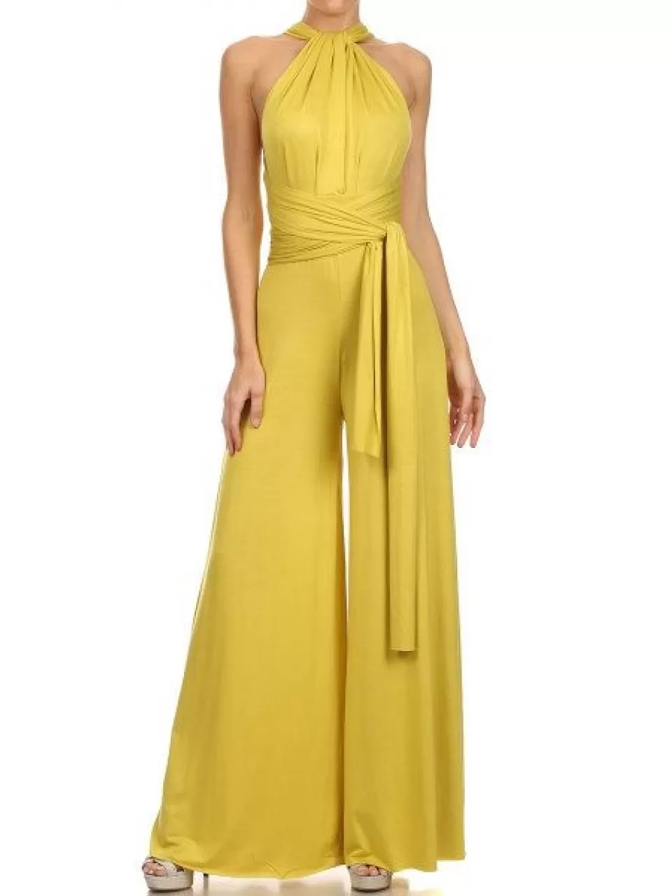 Sarı, Kuşaklı Abiye Tulum