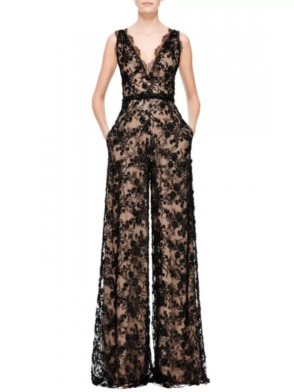 Siyah, Dantel Abiye Tulum