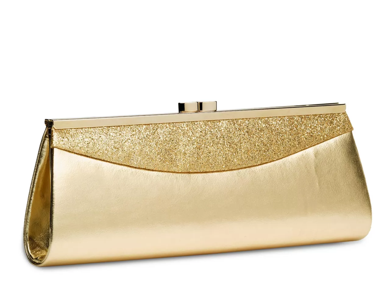 Altın Rengi Abiye Çanta