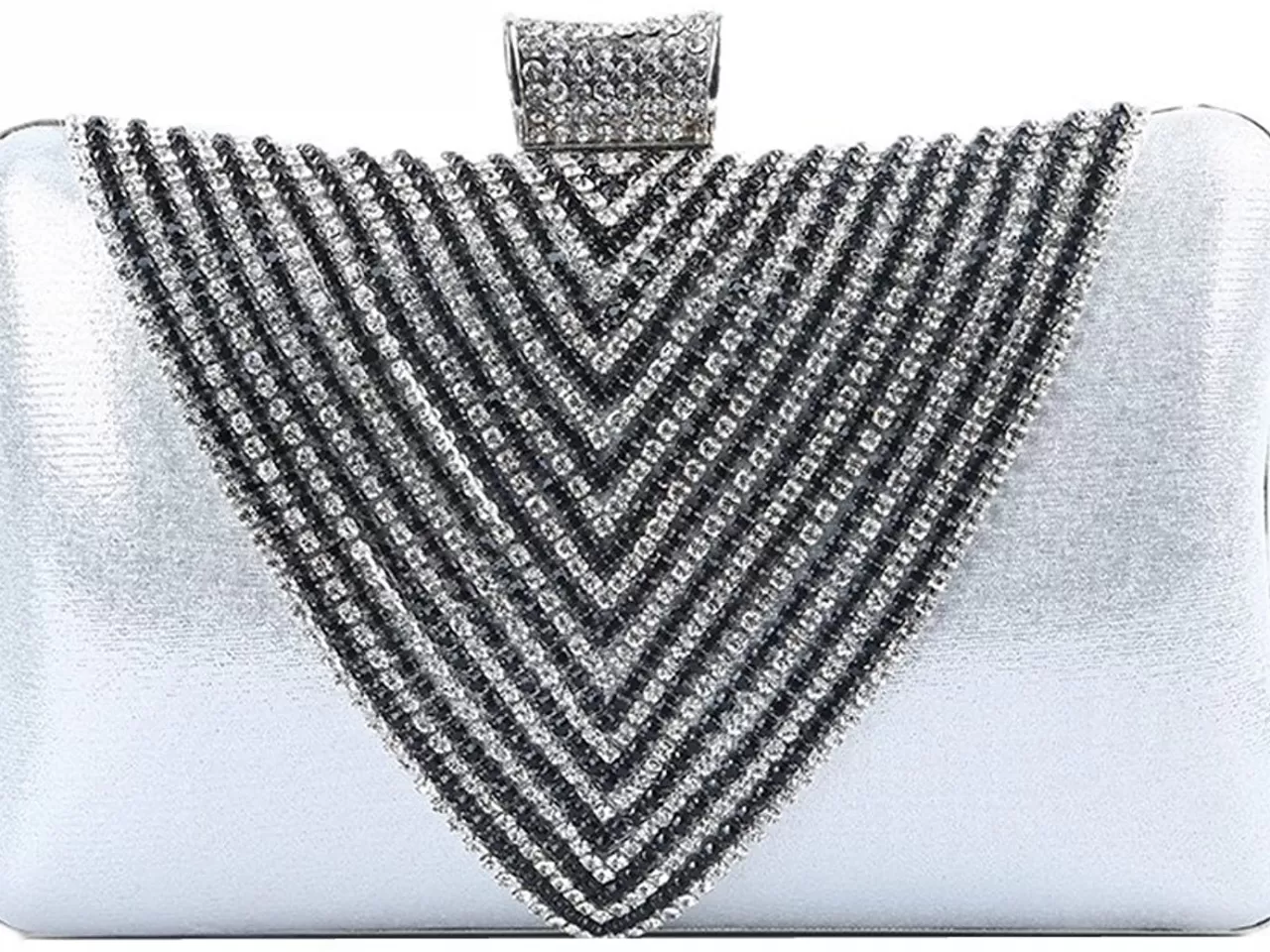 Gümüş, Taşlı Abiye Çanta