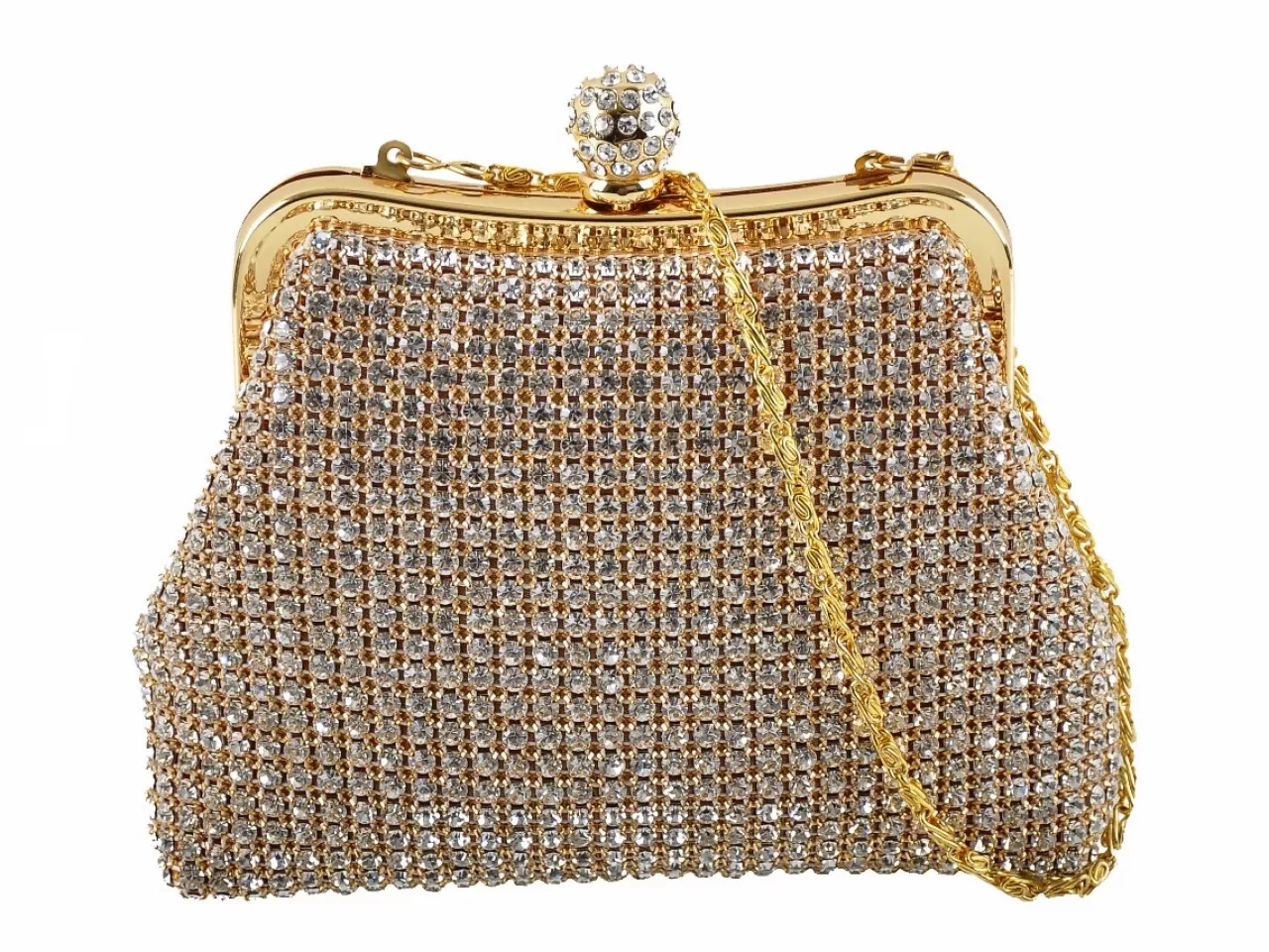 Taşlı, Gold Abiye Çanta