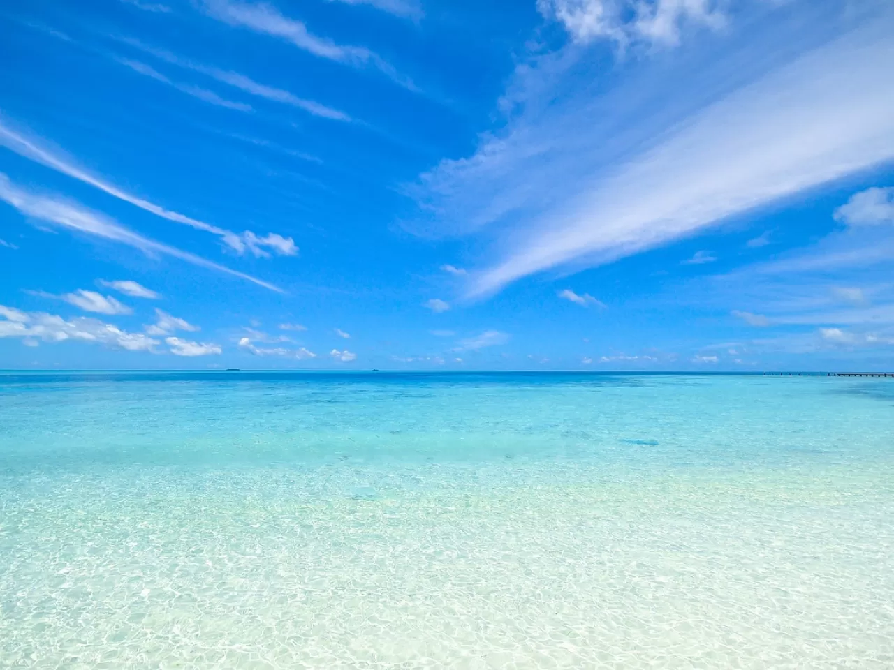 Okyanuslara İkonik Mavi Renklerini Işık Verir