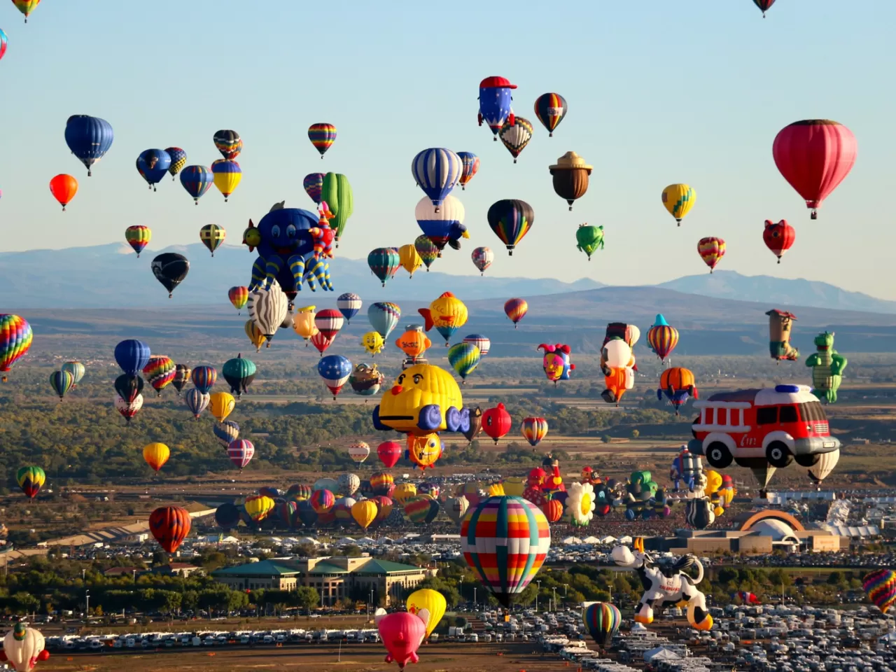 Albuquerque Uluslararası Balon Festivali (ABD)