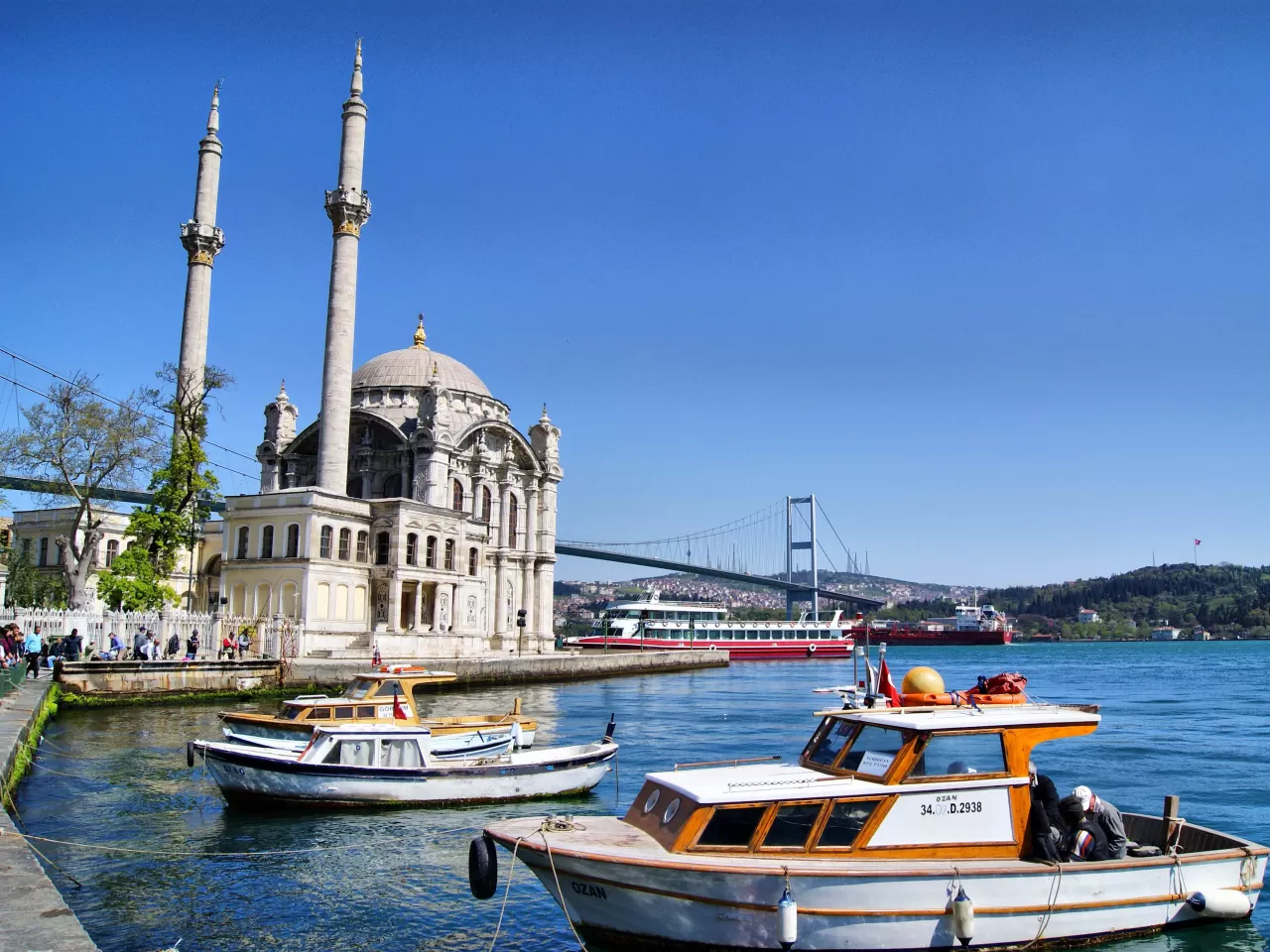 Boğaz, Beşiktaş ve Ortaköy