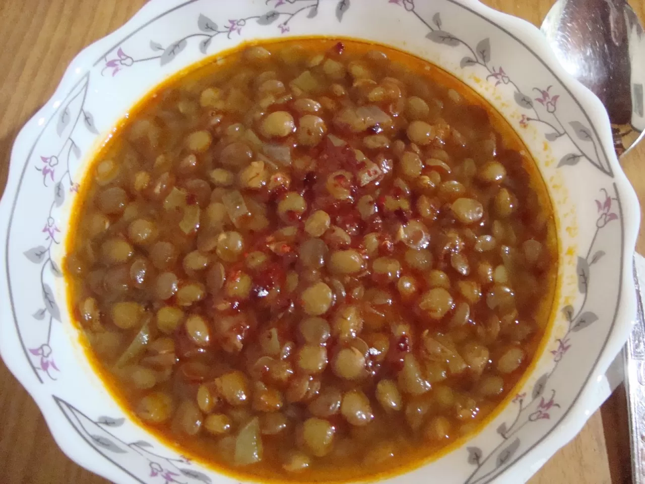 yeşil mercimek çorbası